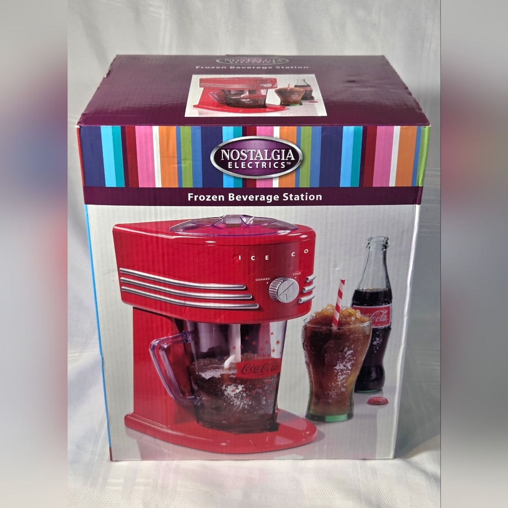 Coca Cola Red Frozen Beverage Station
